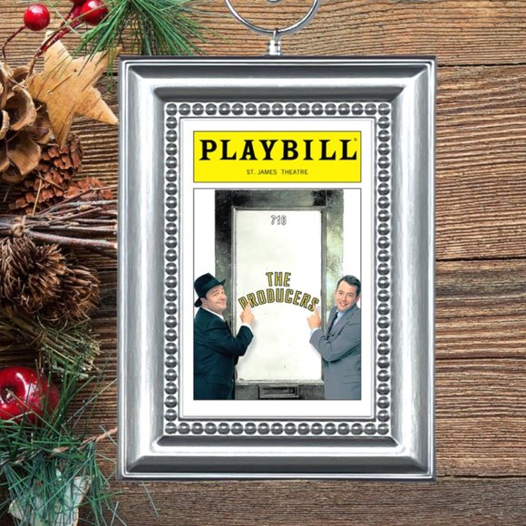 The Producers Broadway‎ Musical Playbill Christmas Tree Ornament - Picture 1 of 3